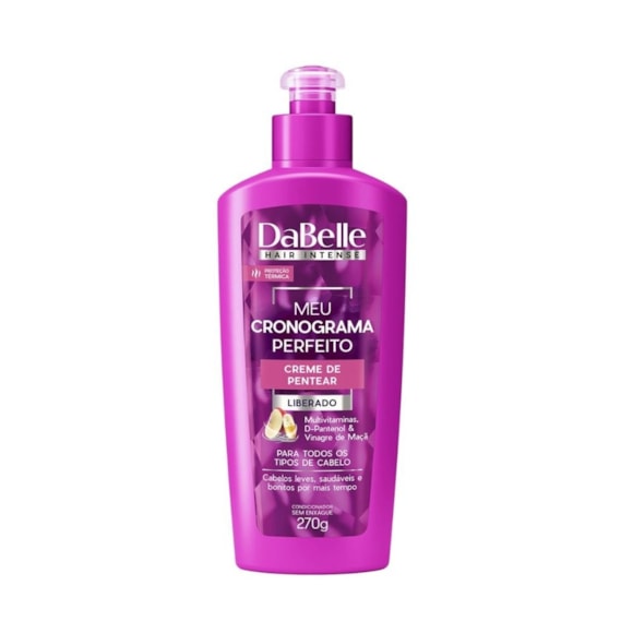 Creme de Pentear Leave In Dabelle Meu Crono Perfeito 270g