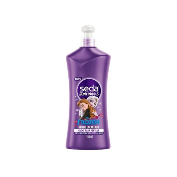 Creme De Pentear Leave In Infantil Seda Juntinhos Frozen Todos Tipos Cabelo 300ml
