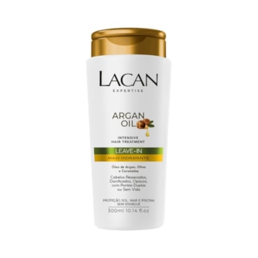 Creme De Pentear Leave In Lacan Argan Oil 300ml