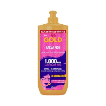 Creme de Pentear Leave In Niely Gold Salva Fios 500ml
