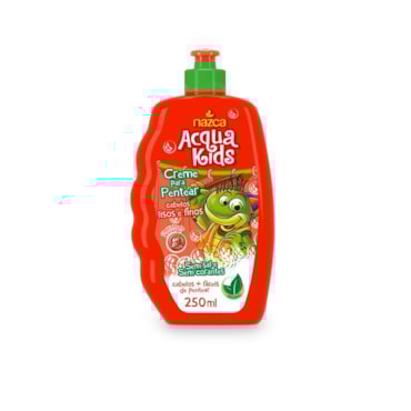 Creme De Pentear Nazca Acqua Kids Infantil Cabelos Lisos Morango 250ml
