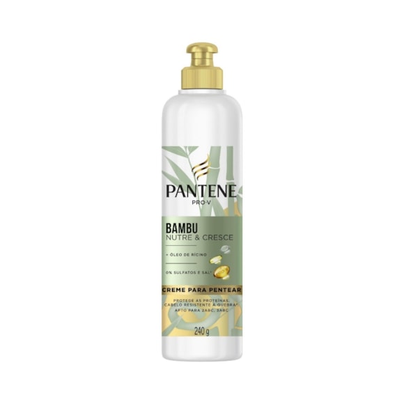 Creme De Pentear Pantene Bambu 240G