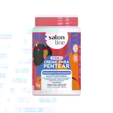 Creme de Pentear Salon Line Cond 5 Em 1 Tratamento Prologado 1kg