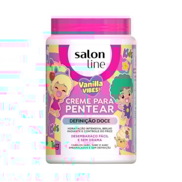 Creme de Pentear Salon Line Definicao Kids Vanila Doce 1kg