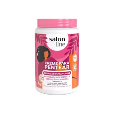 Creme de Pentear Salon Line Definição Ultra Volume 1kg