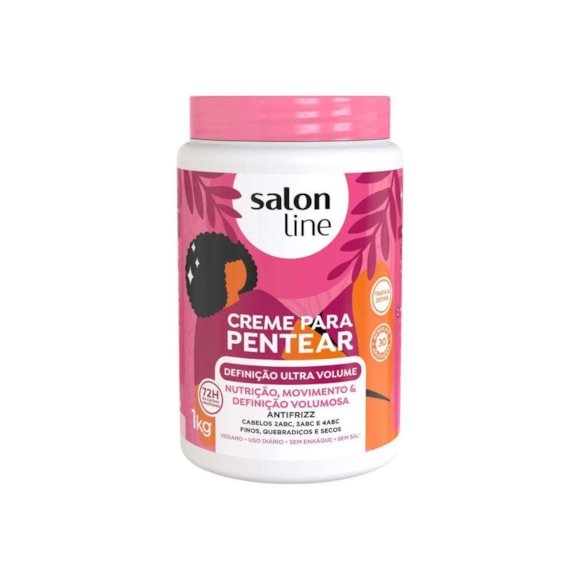 Creme de Pentear Salon Line Definição Ultra Volume 1kg