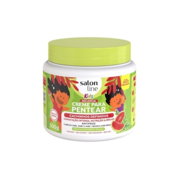 Creme de Pentear Salon Line Kids Cachinhos Melancia Definidos 500g