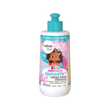 Creme de Pentear Salon Line Kids SOS Chiclete 300ml