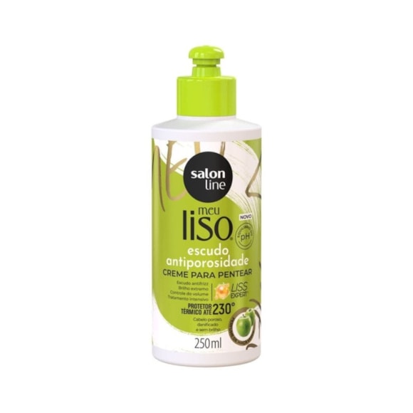 Creme de Pentear Salon Line Meu Liso Escudo Antiporosidade 250ml