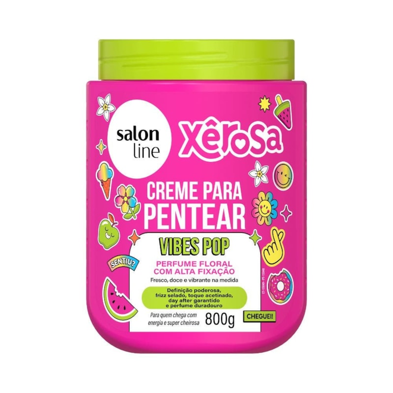 Creme de Pentear Salon Line Xerosa Vibes Pop 800g