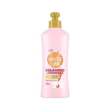 Creme De Pentear Seda Colágeno E Vitamina C 300ml