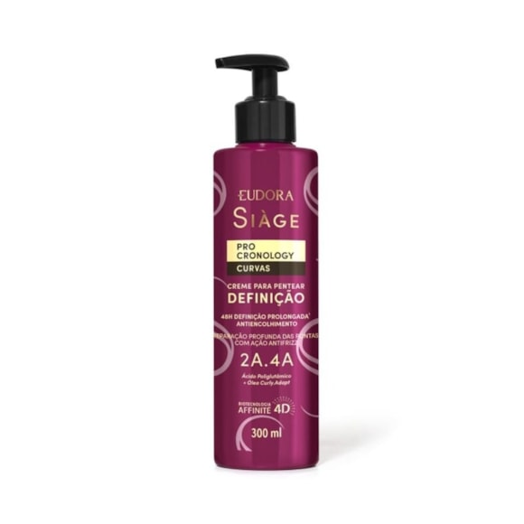Creme de Pentear Siàge Pro Cronology Curvas Definição 300ml