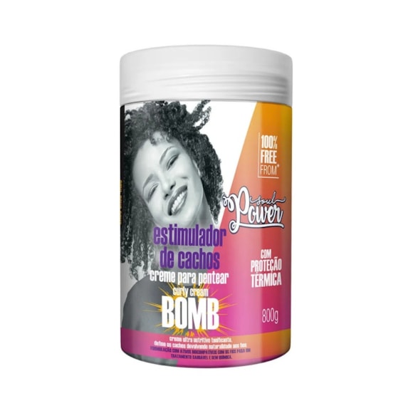 Creme De Pentear Soul Power Curly Cream Bomb 800G