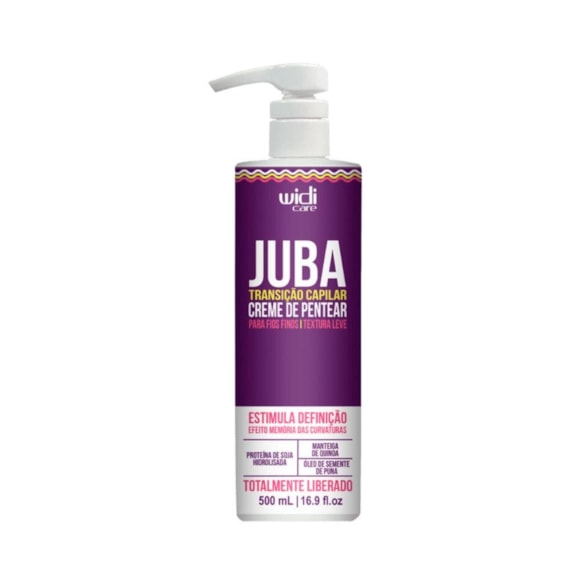 Creme de Pentear Widi Care Juba Transição Capilar Textura Leve 500ml