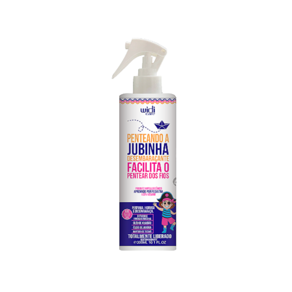 Creme de Pentear Widi Care Penteando A Jubinha Spray Desembaraçante Facilitando O Pentear Dos Fios