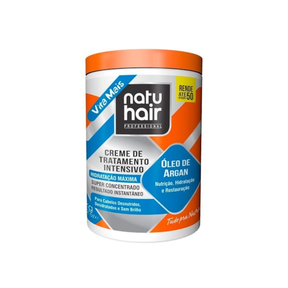Creme De Tratamento Natuhair Intensivo Óleo De Argan 1Kg