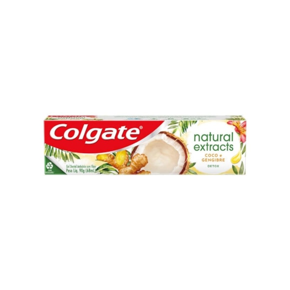 Creme Dental Colgate Natural Extracts Detox 90G