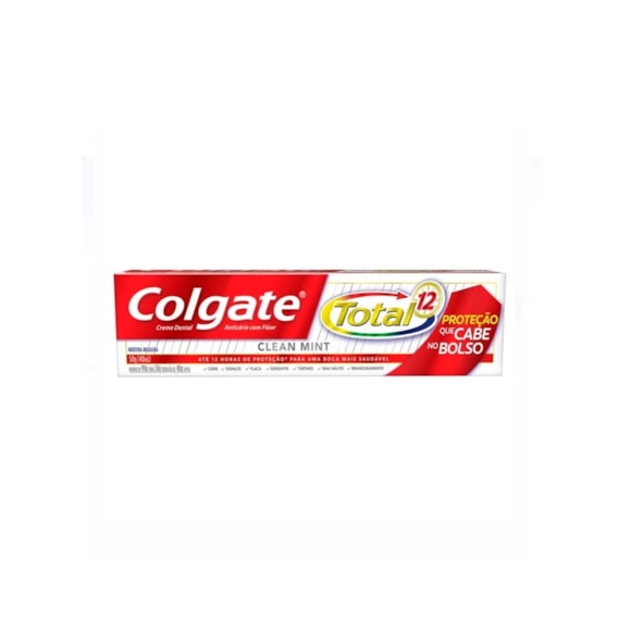Creme Dental Colgate Total 12 Clean Mint 50G