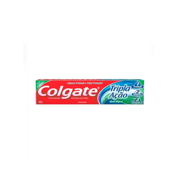 Creme Dental Colgate Tripla Acao 180G