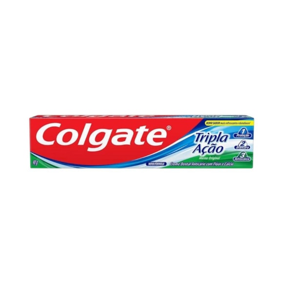 Creme Dental Colgate Tripla Ação Anticárie Menta Original 90g