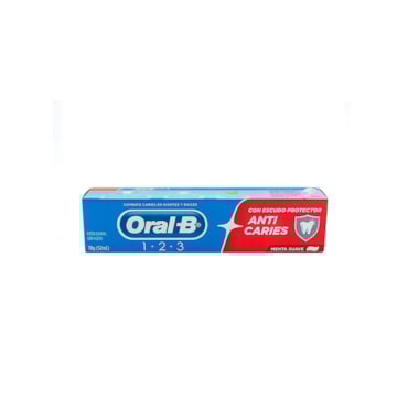 Creme Dental Oral B 1 2 3 Anti Caries 70G