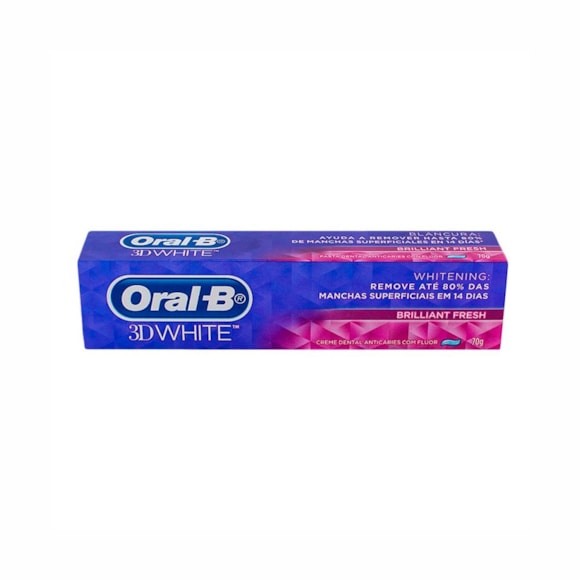 Creme Dental Oral B 3D White 70G