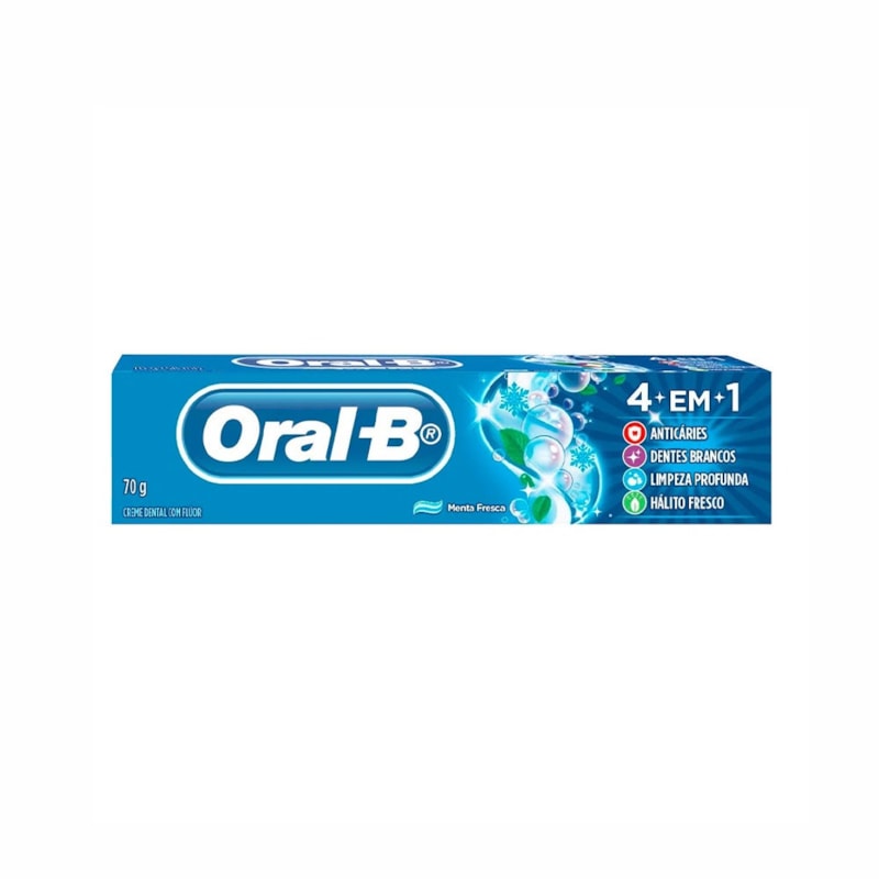 Creme Dental Oral B 4 em 1 70G