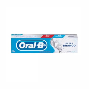 Creme Dental Oral B Extra Branco 70G