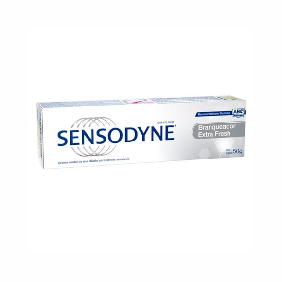 Creme Dental Sensodyne Extra Fresh Branqueador 50G