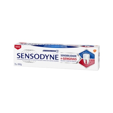 Creme Dental Sensodyne Sensibilidade e Gengivas 100gr