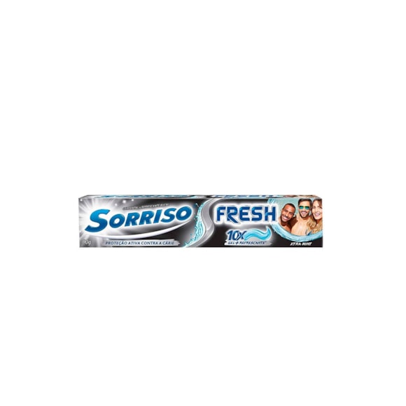 Creme Dental Sorriso Fresh Plus Xtra Mint 90G