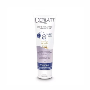 Creme Depilatório Corporal Depilart Manteiga Karité 120g