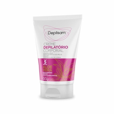 Creme Depilatório Corporal Depilsam Aloe Vera 100g