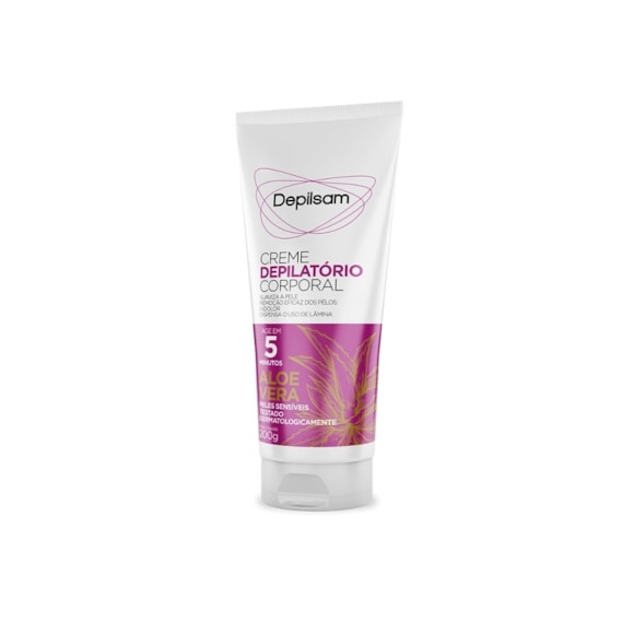 Creme Depilatório Corporal Depilsam Aloe Vera 200g