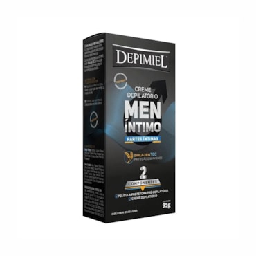 Creme Depilatório Corporal Depimiel Men Íntimo 95g