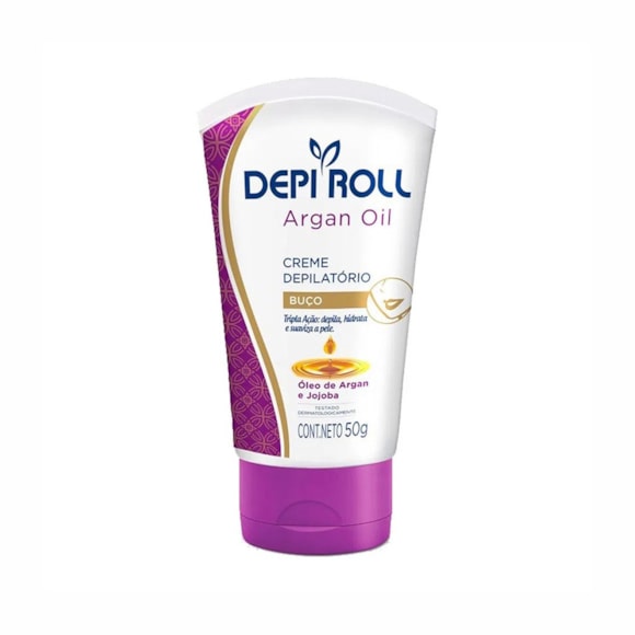 Creme Depilatório Facial Depi Roll 50Gr