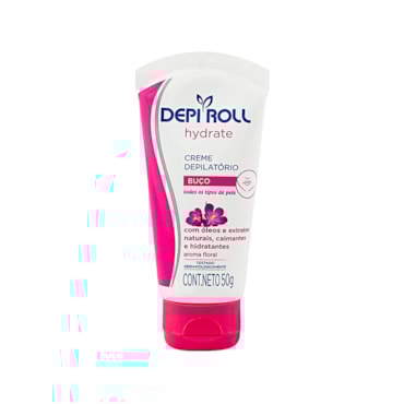 Creme Depilatório Facial Depi Roll 50Gr