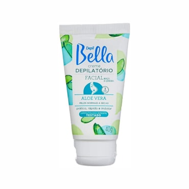 Creme Depilatório Facial Depil Bella Aloe 40G