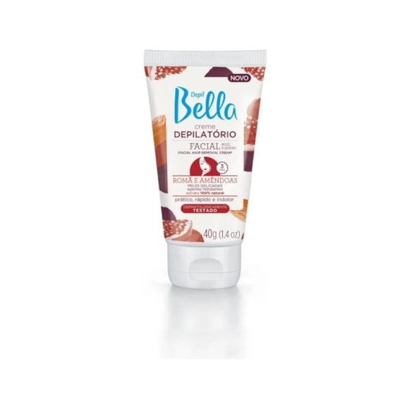 Creme Depilatório Facial Depil Bella Roma E Amendoas 40gr
