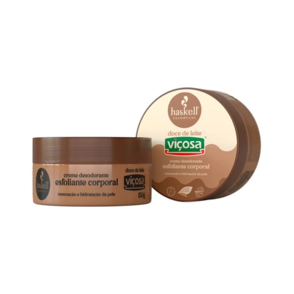 Creme Esfoliante Corporal Haskell Doce de Leite 150g