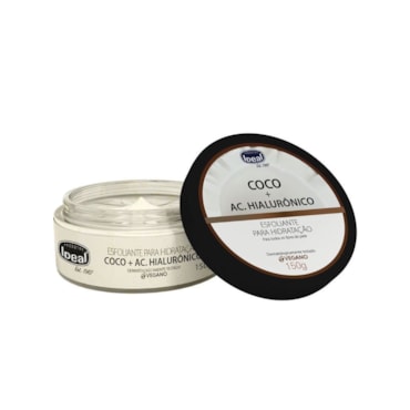 Creme Esfoliante Corporal Ideal Coco E Acido Hialurônico 150gr