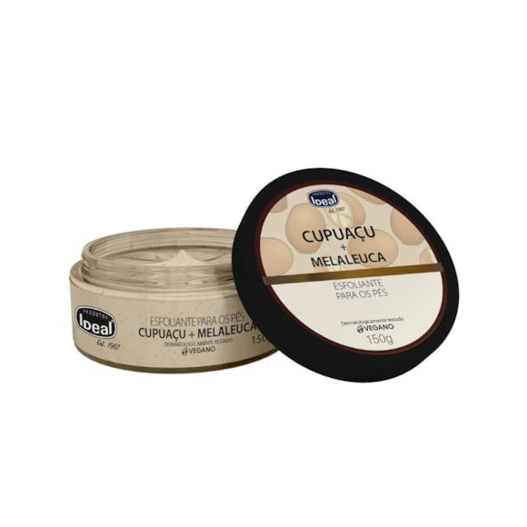 Creme Esfoliante Corporal Ideal Cupuaçu E Melaleuca 150gr