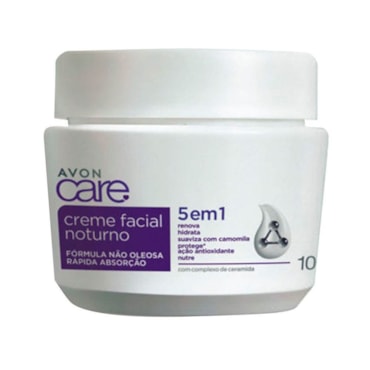 Creme Facial Avon Care Boa Noite 5 em 1 100g
