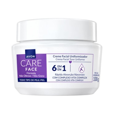 Creme Facial Avon Care Uniformizador 5 em 1 100g