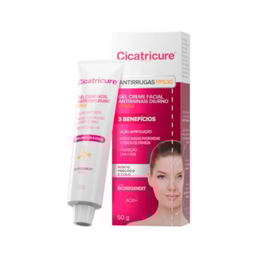 Creme Facial Cicatricure Anti Idade Diurno Fps30 50g
