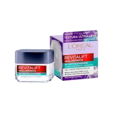 Creme Facial L'oréal Revitalift Hialurônico Gel Oil Control 