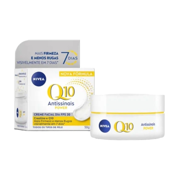 Creme Facial Nivea Visage Q10 Dia N/S 53g