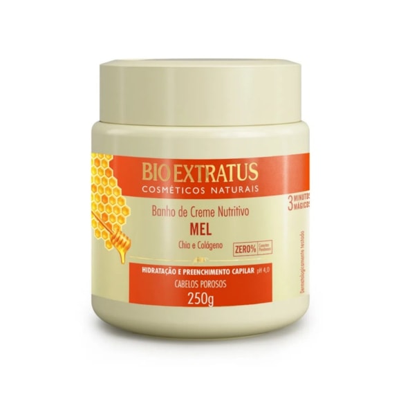 Creme Hidratante Capilar Bio Extratus Mel 250gr