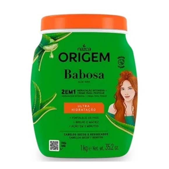 Creme Hidratante Capilar Nazca Origem 1kg