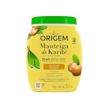 Creme Hidratante Capilar Nazca Origem Manteiga De Karitê 1kg